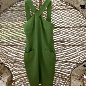 Classy and Beautiful Ann Taylor Green Sleeveless Dress